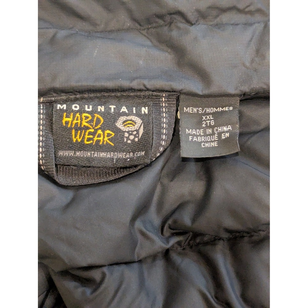 Mountain Hardwear Nitrous Down Jacket Mens XXL Black 800 Fill Puffer OM4808 - Picture 6 of 8